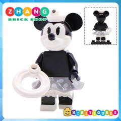 Xếp hình hoạt hình Mickey - Minnie - Louie - Deway - Mc Duck- Huey - Chip - Dale Lego Minifigures WM6066