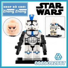 Xếp hình Star Wars Echo - Bo Katan Mandalorian Darth Maul Clone Trooper Lego Minifigures WM6098