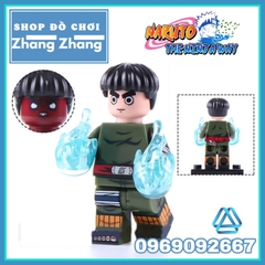 Đồ chơi xếp hình Naruto gồm Namikaze Minato - Uchiha Sasuke - Hatake Kakashi - Rock Lee - Zetsu Minifigures WM6109
