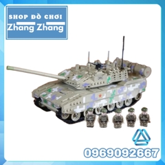Đồ chơi Xếp hình Xe tăng Type 15 light tank Black panther ZTQ-15 1424 hình Minifigures Kazi 639001