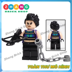 Xếp hình Harley Quinn: Birds of Prey Renee Montoya Huntress Cassandra Cain Black Mask Lego Minifigures Kopf KF6113