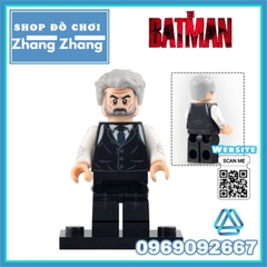 Đồ chơi xếp hình Batman Catwoman Bruce Wayne Penguin Riddler Alfred Pennyworth James Gordon Minifigures Xinh X0334