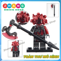 Xếp hình Ninjago Shadow - Ash - Slackjaw - Blunck - Rivett - Vermin - Raggmunk - Machia Lego Minifigures POGO PG8055