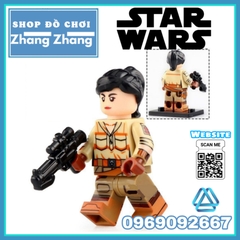Xếp hình Star Wars Kaydel Poe Jannah Rose The Mandalorian Sith Trooper Lego Minifigures WM6082