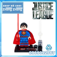 Xếp hình Dawn of Justice League - Tornado - wonder Woman - Green Lantern - Cyborg - Superman Lego Minifigures Sy Sy289