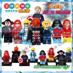 Mô hình nhân vật Black Canary Cannonball Atomic woman Dark Phoenix Canary Dormammu Mr Sinister Red Arrow POGO PG8059