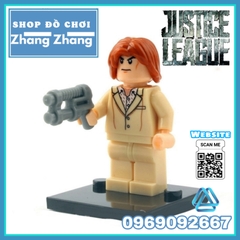 Xếp hình Justice League Batman - Wonder Woman - Luther - Deathstroke - Red Hood - Super man Lego Minifigures Xinh X0108