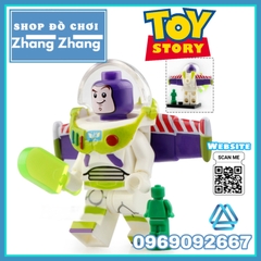 Xếp hình Toys Story Buzz Lightyear Woody Jessie Alien Bunny Bo Peep Gabby Duke Caboom Lego Minifigures Wm6060