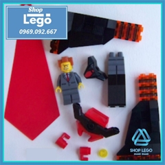 Xếp hình chúa tể doanh nhân Lord Business cao 18 cm Lego Minifigures MG1012