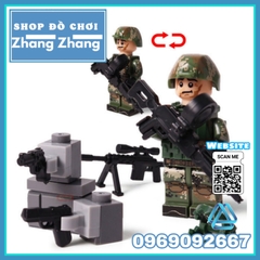 [LBK1] Xếp hình lính biệt kích rừng Lego Minifigures TBS Toys TBS17-22 0217 0222