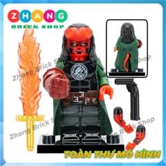 Mô hình nhân vật Hellboy the crooked man WM2421 WM2422 Zhang Brick Shop
