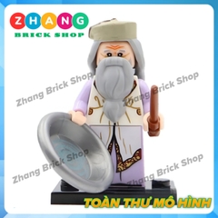 Xếp hình Harry Potter - Dumbledore - Horace - Dolores - Salazar - Helga - Madame - Rubeus Lego Minifigures WM6059