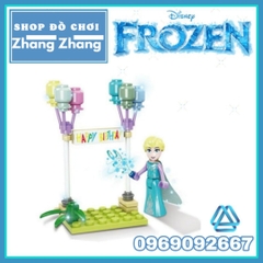 Xếp hình Elsa Nữ hoàng băng giá và Anna trong Frozen Lego Minifigures SY1372