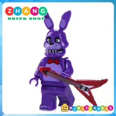 Xếp hình Chica - Bonnie - Foxy Spintraft - Freddy trong Five Night at Freddy Lego Minifigures WM6074