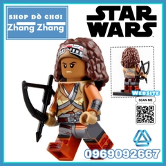 Xếp hình Star Wars Kaydel Poe Jannah Rose The Mandalorian Sith Trooper Lego Minifigures WM6082