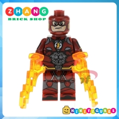 Xếp hình siêu anh hùng DC Comics Batman, Flash, Black Panther Comics Lego Minifigures POGO PG8088