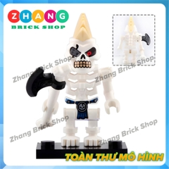 Xếp hình Ninjago đại chiến tộc rắn và bạch cốt tinh tộc Lego Minifigures LELE A098 105