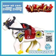 Đồ chơi xếp hình Thần mã Trảo Hoàng Phi Điện của Tào Tháo trong Tam quốc Minifigures DW005