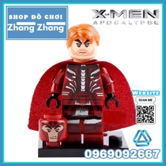 Xếp hình X-men : Apocalypse - Magneto - Archangel - Psylocke - ProfessorX - Quick Silver - Nightcrawler Lego Xinh X0115