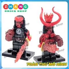 Mô hình nhân vật Hellboy the crooked man WM2421 WM2422 Zhang Brick Shop