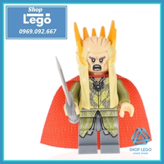 Xếp hình Frodo Gandalf Thranduil Elrond Lake-town Galadriel Arwen Merry Lego Minifigures Pogo PG8148