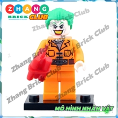 Xếp hình Batman Joker Harley Quinn Two Face Starfire Poison Ivy ScareCrow Lego Minifigures POGO PG8013