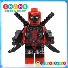Xếp hình Whiplash - Spider-Girl - Tarantula - Paladin - Ultimate Deadpool Siêu anh hùng Lego Minifigures POGO PG8057