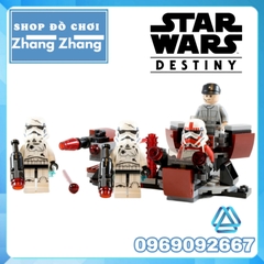 Đồ chơi Xếp hình Star Wars Cuộc đổ bộ của Stormtrooper Lego Minifigures K-005