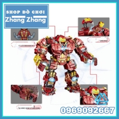 [711 hình] Xếp hình Iron Man Người sắt Hulkbuster Armor mới nhất 2021 Lego Minifigures Xinh 9018 XH9018