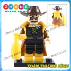 Xếp hình Flash & Shazam Green Lantern Fire Storm - Black Adam - Lobo - Scarecrow DC Comics Lego Minifigures Xinh X0153