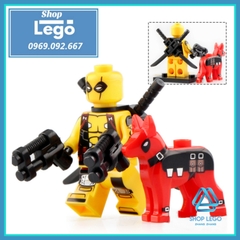 Xếp hình Deadpool siêu anh hùng Marvel Lego Minifigures Koruit KT1030