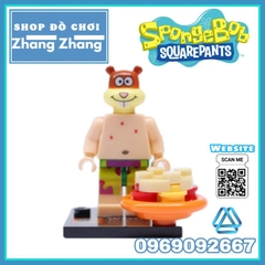 Đồ chơi xếp hình Bọt biển tinh nghịch Spongebob Squarepants Minifigures Shenyang Lebq 1571