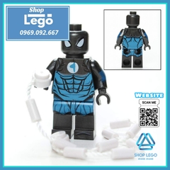 Xếp hình Colossus Wolverine Deadpool Spider-Man Cable Murder Machine Harley Quinn Lego Minifigures POGO PG8180