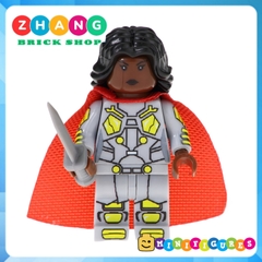 Xếp hình Siêu anh hùng Huntress, Citizen, Red Hood Lego Minifigures POGO PG8123