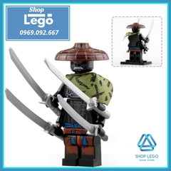 Xếp hình Ninjago đại chiến tộc Rắn và Lord Gamardo Lego Minifigures Lele A049 056