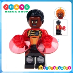 Đồ chơi Xếp hình Elektra White Canary Fire Storm Captain Cold - Parallax Super Boy Booster Gold Minifigures POGO PG8079