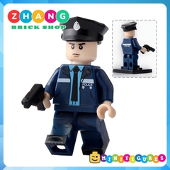 Đồ chơi Xếp hình lực lượng cảnh sát Hongkong Macao Police và phản ứng nhanh SWAT Minifigures POGO PG8062