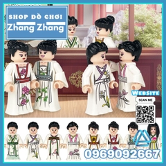 Đồ chơi xếp hình Trang phục cung tần thời Đại Hán Minifigures M8043