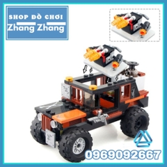 [179 hình] Xếp hình Crossbones Hazard Heist Falcon và Black Widow mới nhất Lego Minifigures Decool 7121