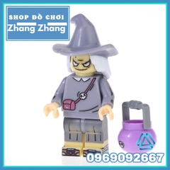 Xếp hình Halloween các nhân vật phim kinh dị Scared Lego Minifigures POGO PG8174