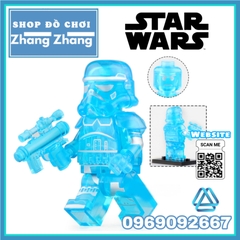 Xếp hình Star Wars Stormtrooper - Captain Phasma - Clone Trooper - Darth Vader Lego Minifigures Koruit KT1035