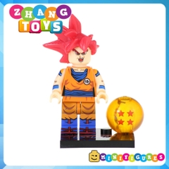 Xếp hình 7 viên ngọc rồng Dragon Ball Trunks Broly
Gotenks Goku
- Evil Buu - Xeno Bardock Lego Minifigures Kopf KF6042
