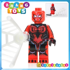 Xếp hình Spider man : Homecoming Vulture Iron Man Silk Masked Robber Spider-Man Lego Minifigures Xinh X0168