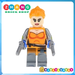 Xếp hình Aquaman
- Elsa Bloodstone - Scarlet Witch - Commander A Lego Minifigures POGO PG8127