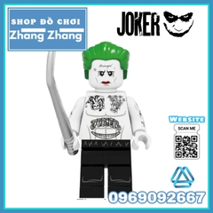 Xếp hình Joker tuyển tập tội phạm Gotham Lego Minifigures Kopf KF6110
