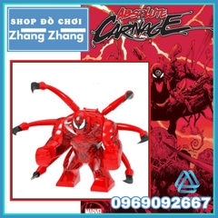 Đồ chơi xếp hình mô hình Absolute Carnage kẻ thù của Venom Bigfigures Kopf KF1516