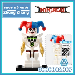 Xếp hình Ninjago tộc xương Chopov - Kruncha - Nuckal - Frakjaw - Whyplash - Krazi Lego Minifigures Lele A041 048