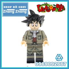 Xếp hình Dragon Ball Son goku Gohan Raditz Major Metallitron Lego Minifigures POGO PG8169