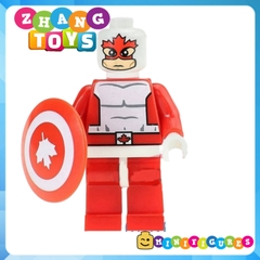 Xếp hình Vindicator - Captain Canuck - Yondu  - Melter - Prowler - Luke Cage - Hellboy Lego Minifigures Kopf KF6029