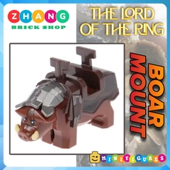 Xếp hình Lợn rừng chiến binh Boar Mount trong The Hobbit Lego Minifigures Xinh XH1535
